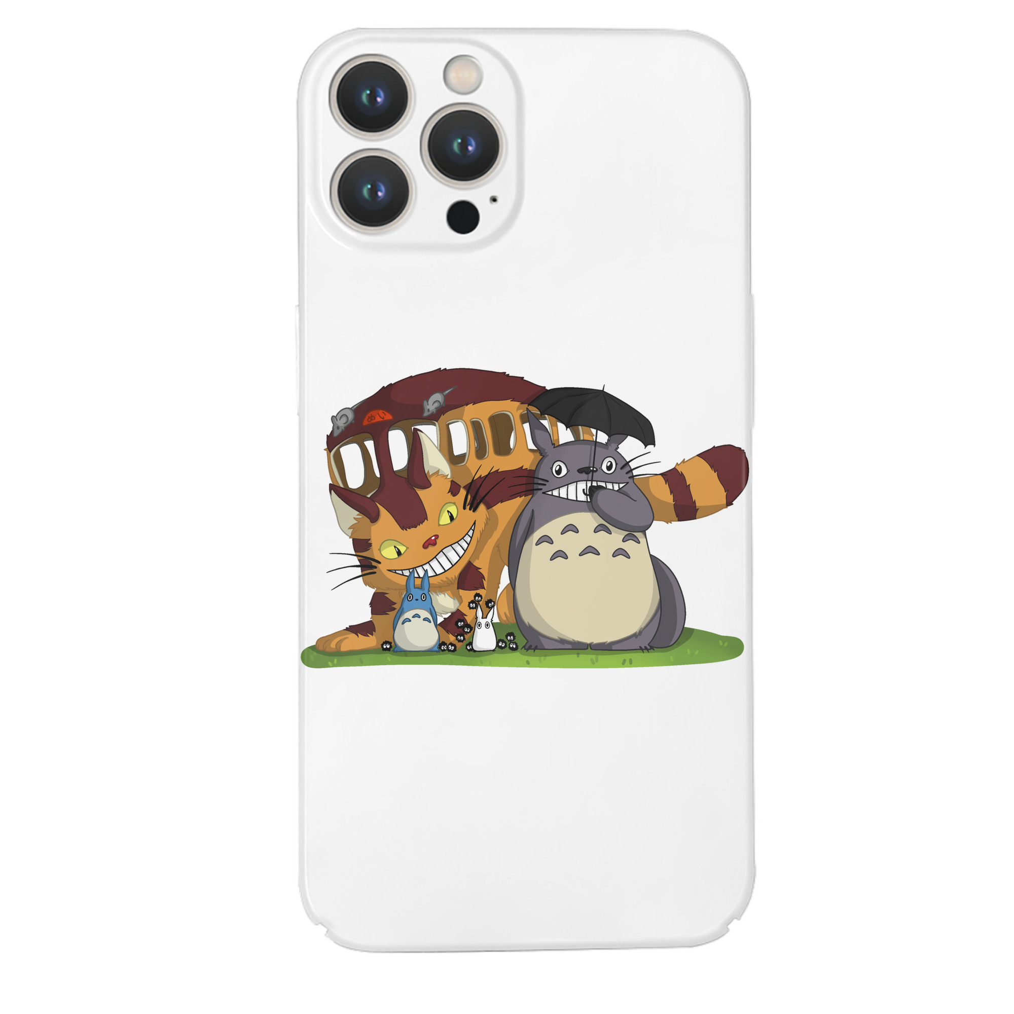 （画像用） となりのトトロ 草壁メイ 草壁サツキ My Neighbor Totoro Satsuki Kusakabe Mei Kusakabe 【iPhone 14シリーズ対応】ハードケース